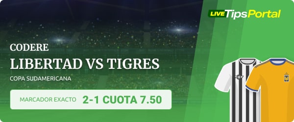 libertad vs tigres marcador exacto