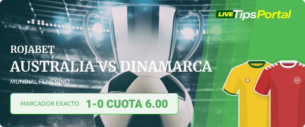 australia vs dinamarca marcador exacto
