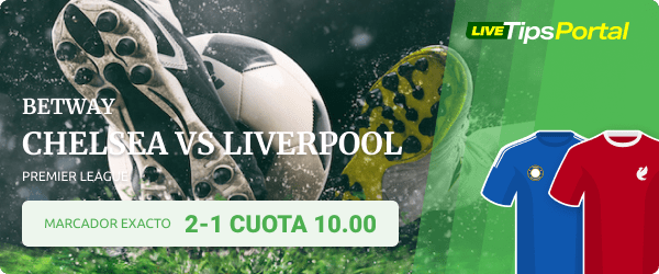 chelsea vs liverpool marcador exacto