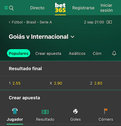 goias vs internacional pronostico