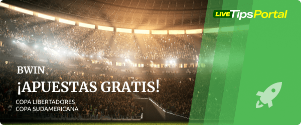 apuestas gratis con bwin en la copa libertadores y copa sudamericana