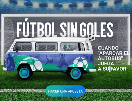 promocion futbol sin goles de 1xbet