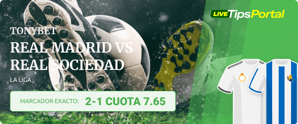 real madrid vs real sociedad marcador exacto