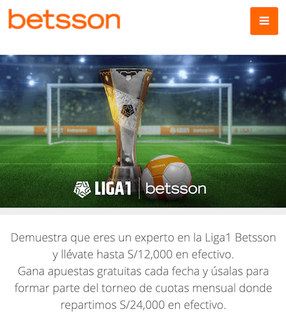 apuestas gratis liga 1 betsson