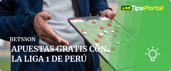 apuestas gratis liga 1 de Peru