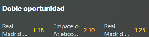 pronostico real madrid vs atletico madrid mejores cuotas 