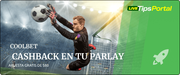 Cashback en Parlay de Coolbet