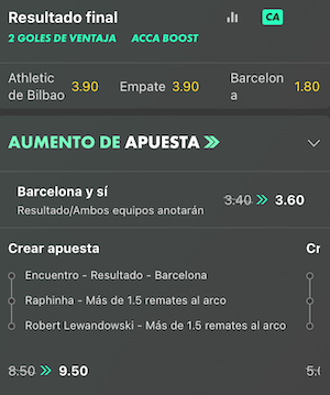pronostico athletic bilbao vs barcelona