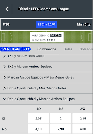 pronostico psg vs manchester city
