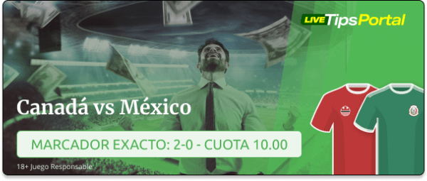 canada vs mexico: pronostico al marcador exacto.