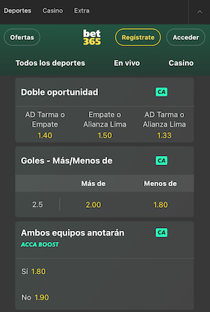 pronostico tarma vs alianza lima