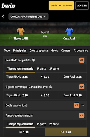 pronostico tigres vs cruz azul