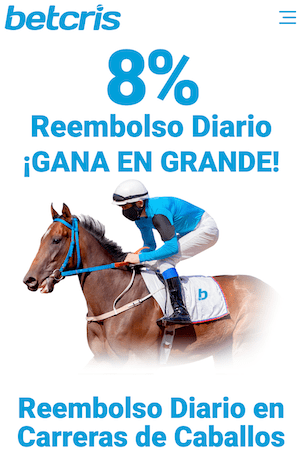 reembolso diario carreras caballos