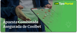 apuesta combinada asegurada de coolbet.