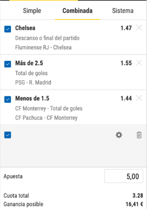 apuesta combinada de bwin.