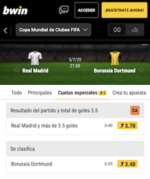 pronostico real madrid vs borussia dortmund