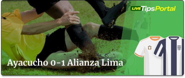 ayacucho vs alianza lima: pronostico al marcador exacto.