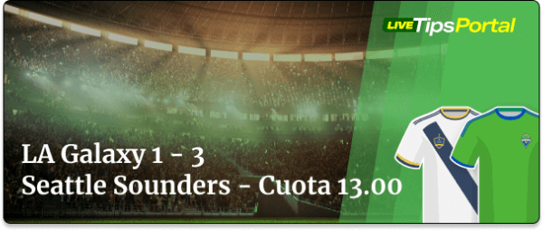 LA galaxy vs seattle sounders: pronostico al marcador exacto.
