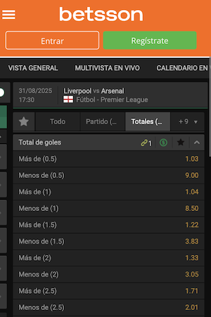 pronostico y apuestas liverpool vs arsenal
