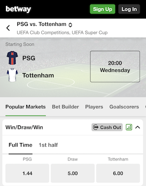 pronostico y apuestas psg vs tottenham