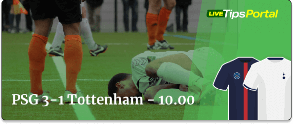 psg vs tottenham: pronostico al marcador exacto.