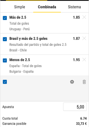 apuesta combinada de bwin.