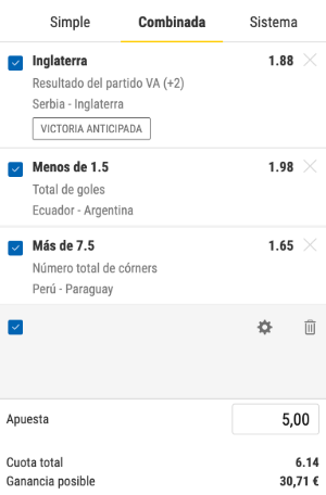 apuesta combinada de bwin.