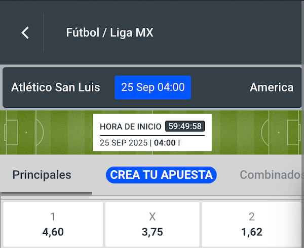 pronostico y apuestas atletico san luis vs america