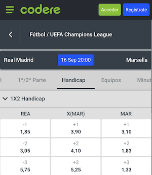 pronostico y apuestas real madrid vs marsella
