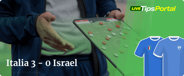 italia vs israel: pronostico al marcador exacto.