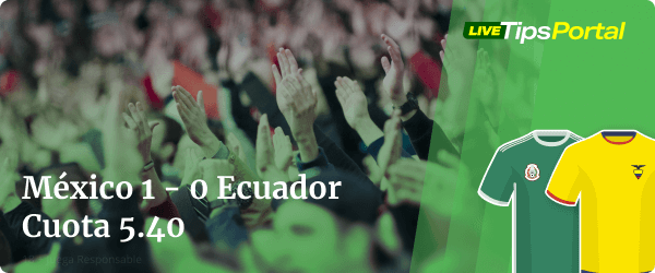 mexico vs ecuador: pronostico al marcador exacto.