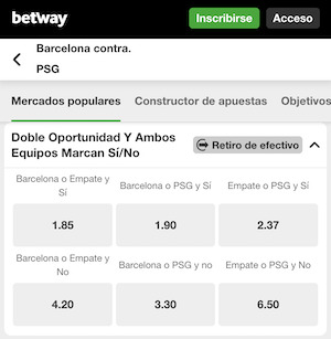 pronostico barcelona vs psg.