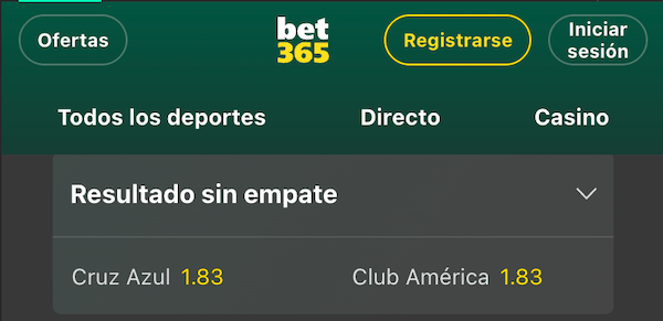 pronostico y apuestas cruz azul vs america