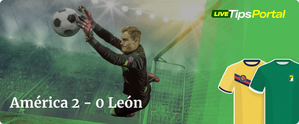 america vs leon: pronostico al marcador exacto.