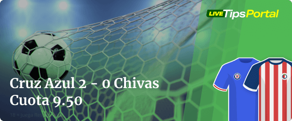 cruz azul vs chivas: pronostico y apuestas.