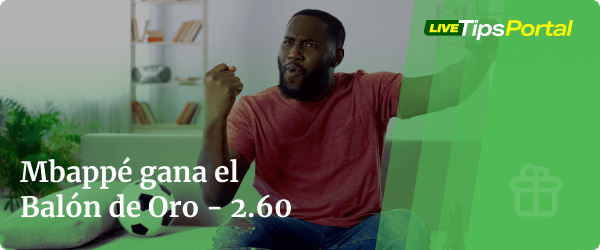 apuestas balon de oro 2026: Mbappe ganador.