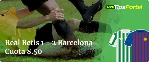 real betis vs barcelona: apuestas al marcador exacto.