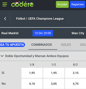pronostico y apuestas real madrid vs manchester city