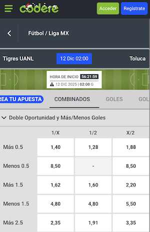 pronostico y apuestas tigres vs toluca