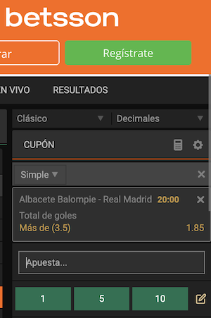 pronostico y apuestas albacete vs real madrid