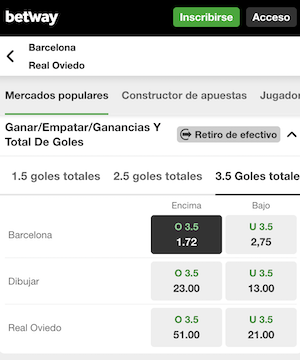 pronostico y apuestas barcelona vs oviedo