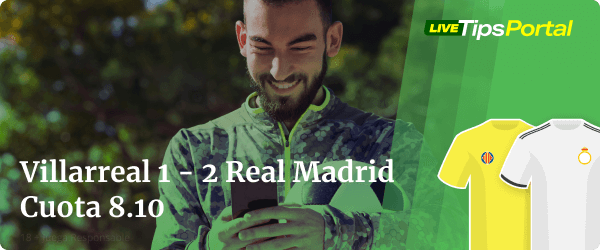 villarreal vs real madrid: apuestas al marcador exacto.