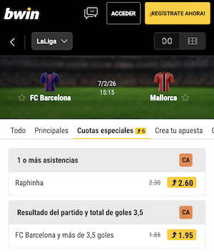 pronostico y apuestas barcelona vs mallorca