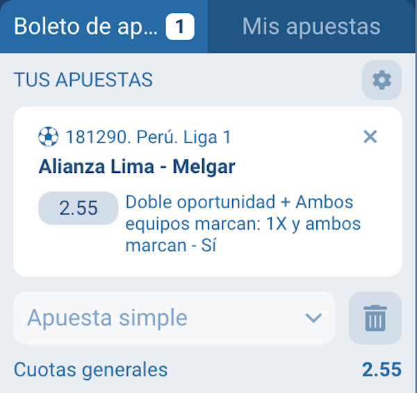 pronostico y apuestas alianza lima vs melgar