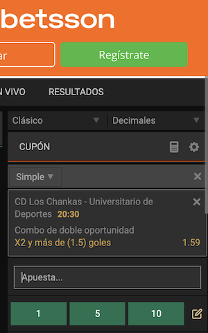 pronostico y apuestas los chankas vs universitario 