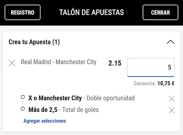 pronostico y apuestas real madrid vs manchester city