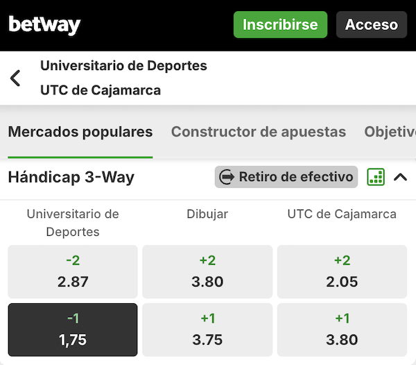 pronostico y apuestas universitario vs utc 