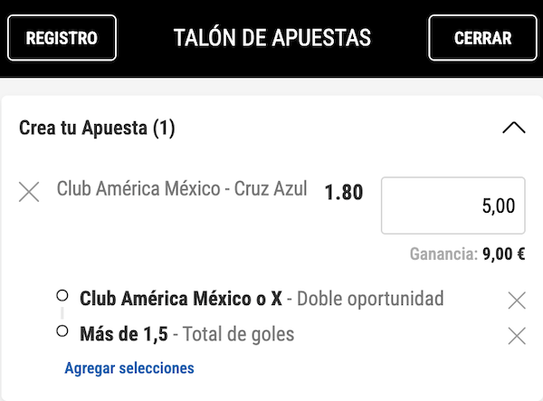 pronostico y apuestas america vs cruz azul