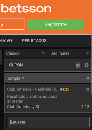 pronostico y apuestas america vs nashville