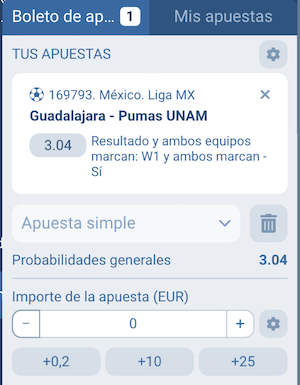 pronostico y apuestas chivas vs pumas